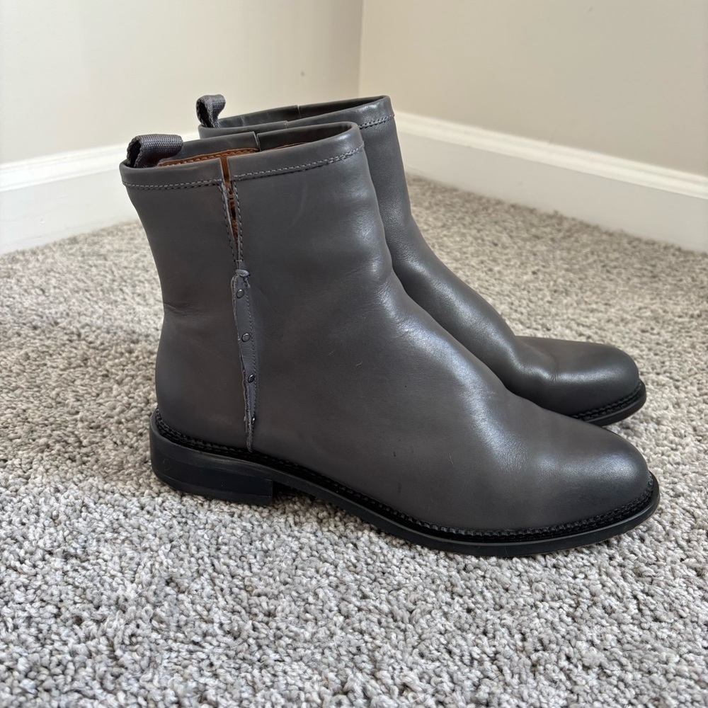 Franco Sarto L- Hixton Gray Booties Size 7.5